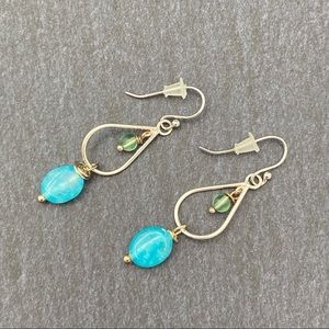 DISCOUNTED SHIPPING 💎 Handmade Sterling Silver Dangle Earrings
